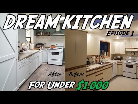 DIY Kitchen Demolition | How to Remodel Your Kitchen on a Budget ...